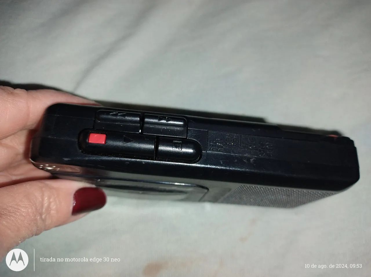Microcassete recorder modelo RN 202 Panasonic ,  FP fast playback/2- SPEED - Foto 2