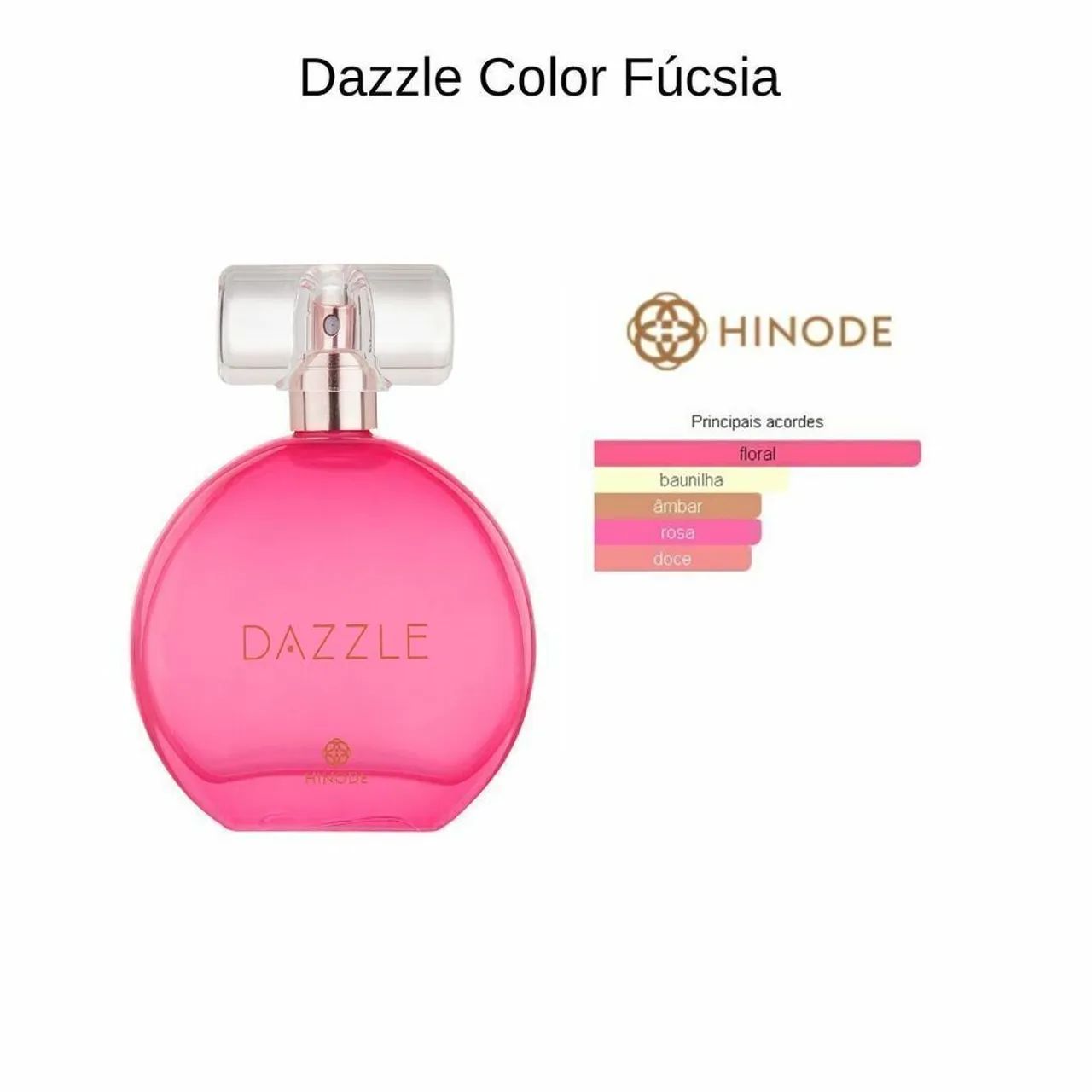 Perfume Dazzle Color Fucsia Hinode - Foto 4