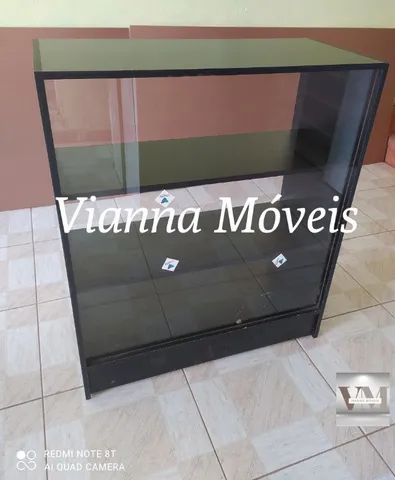 2 Balcões Vitrine Preto - Direto da Fábrica - Foto 2