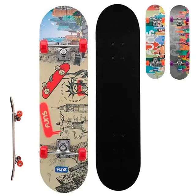 Skate Infantil Life Style Xtreme Funs Wb10066 City 79x20cm - Foto 3