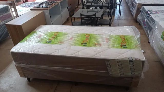 CONJUNTO BOX SOLTEIRO MOLAS ENSACADAS ALTO PADRÃO  - Foto 2