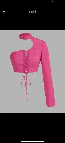 Cropped rosa P