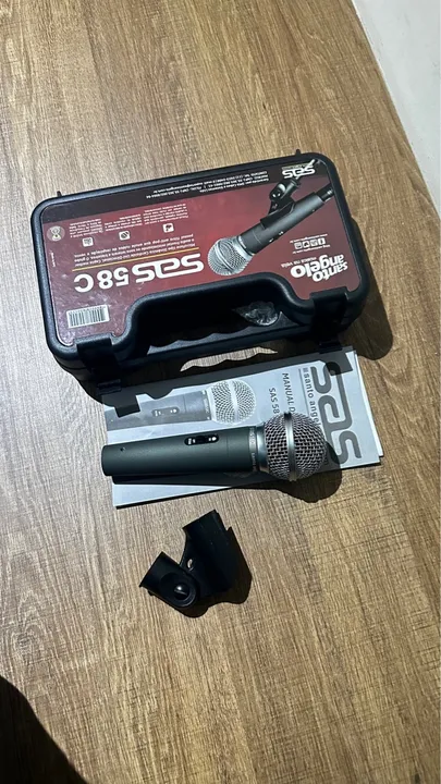 Microfone SANTO ÂNGELO Sas 58 C