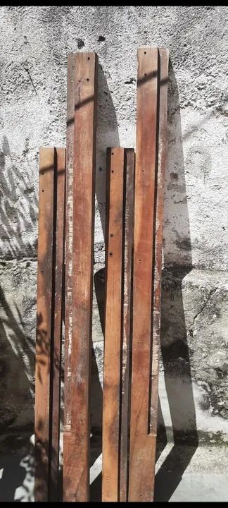 4vigas de madeira maciça 64315291274370122