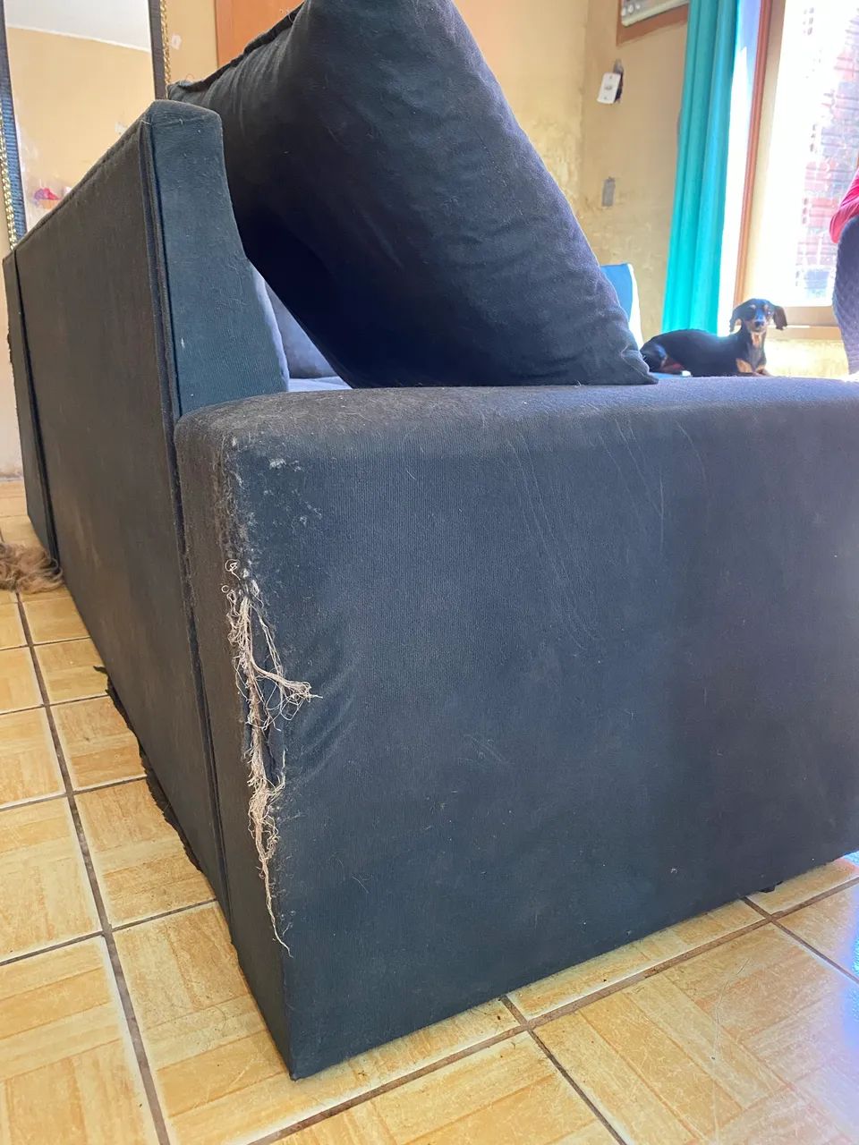 Sofá 7 lugares com chaise 64232512525058124