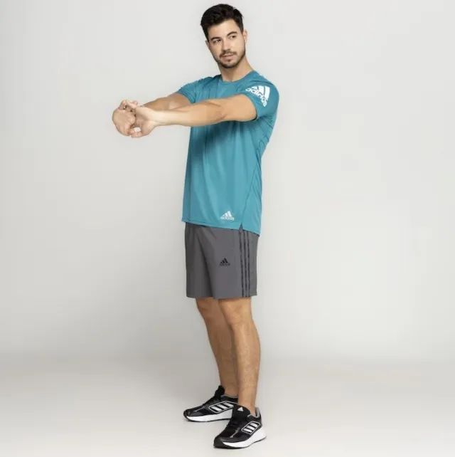 Short adidas chelsea 3 listras aeroready masculino - Foto 2