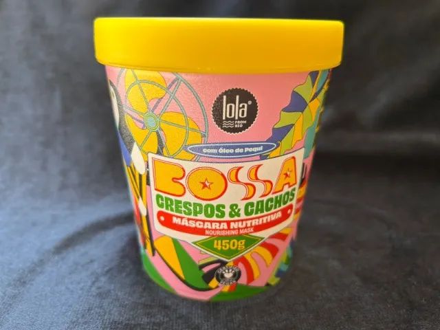 lola bossa crespos & cachos máscara nutritiva 450g