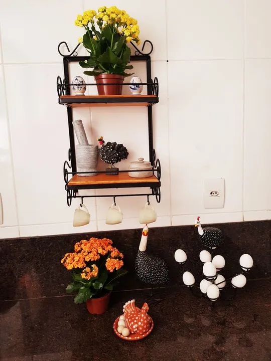 Prateleira com porta xícaras  - Foto 2