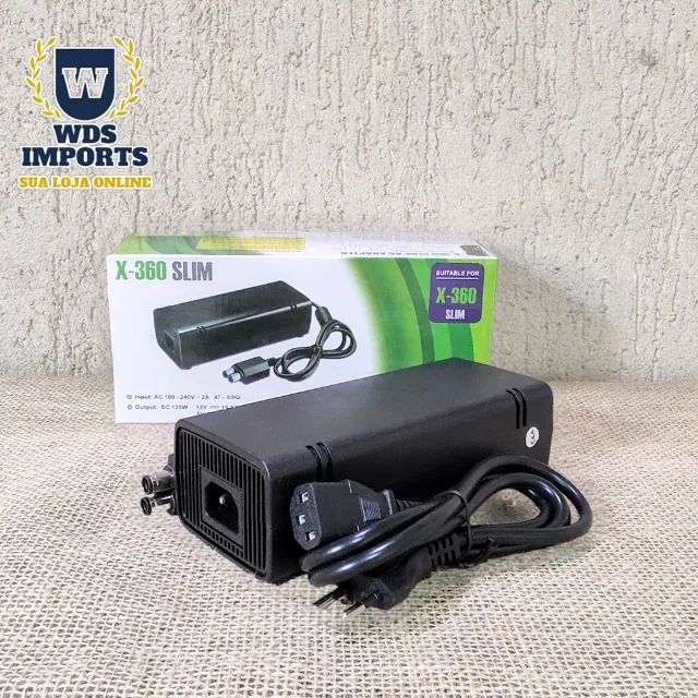 Fonte para Xbox 360 e 360 Slim 2 Pinos