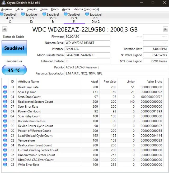 HD Western Digital WD BLUE 2TB SATA 6 Gb/s - Foto 4