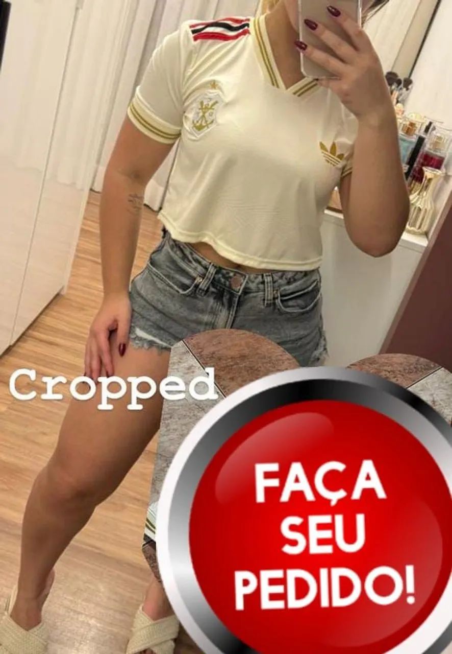 Cropped Flamengo Uniforme III