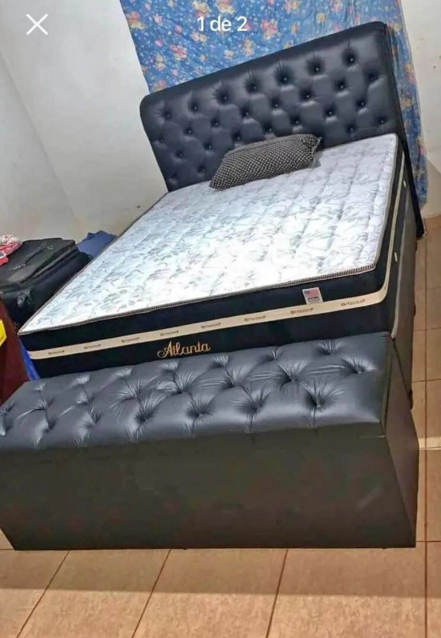Cama box casal completa direto da fábrica - Foto 4