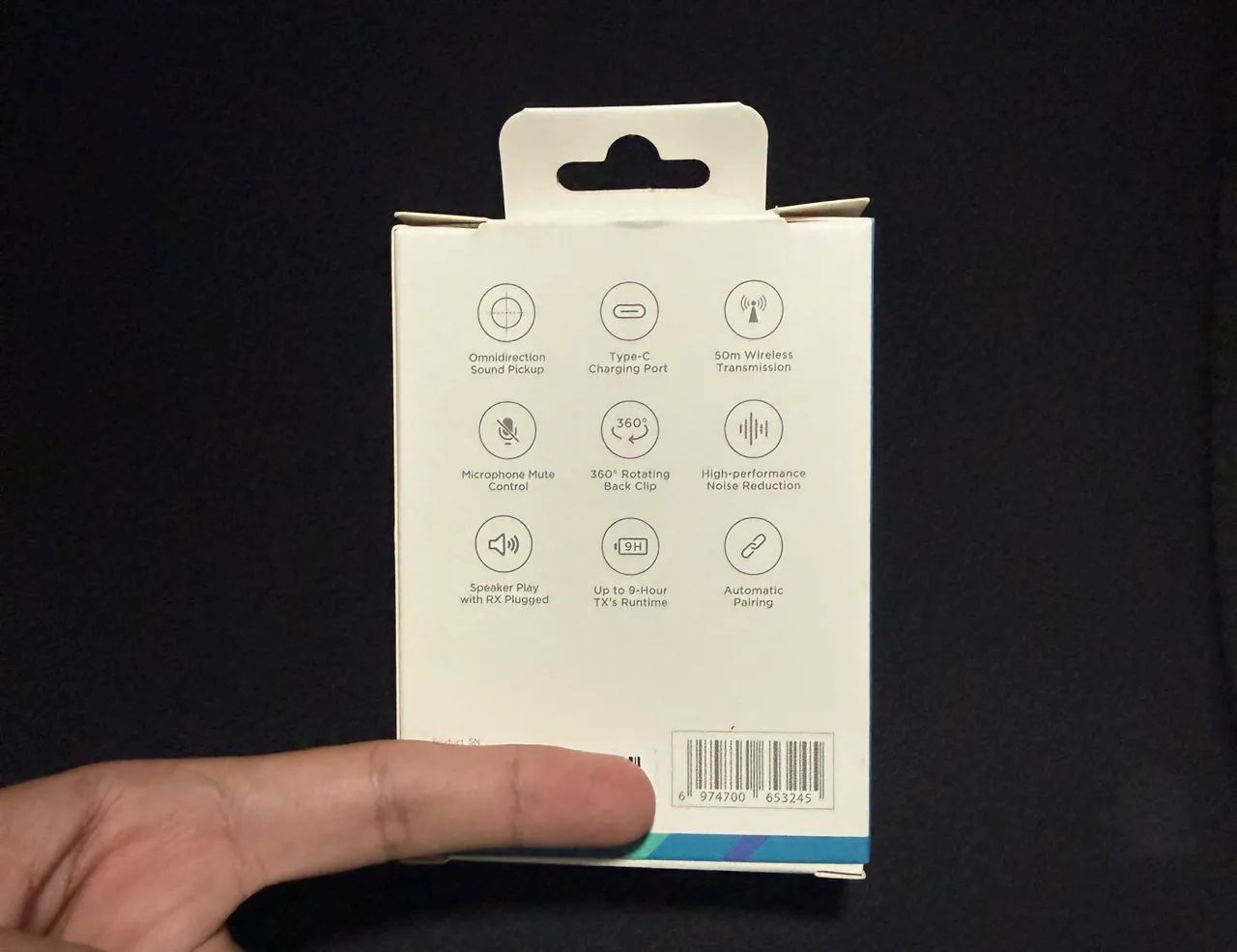 Microfone Boya BY-V10 USB-C  - Foto 3