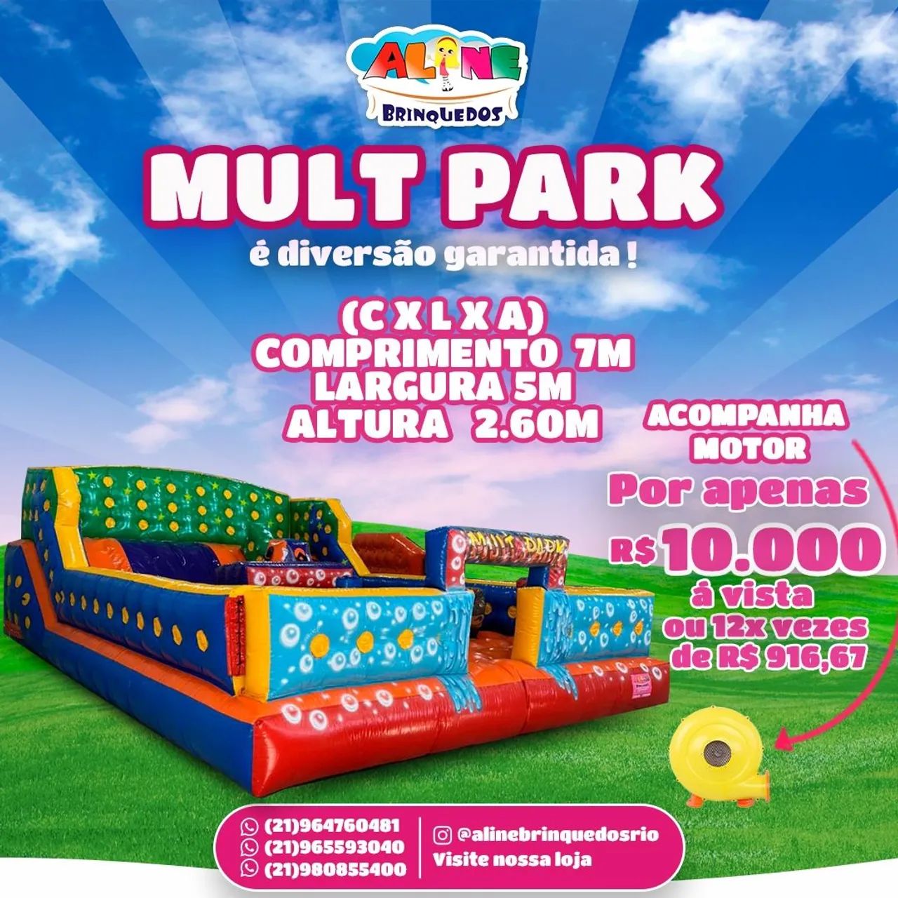 Mult Park Inflável - Diversão Garantida!