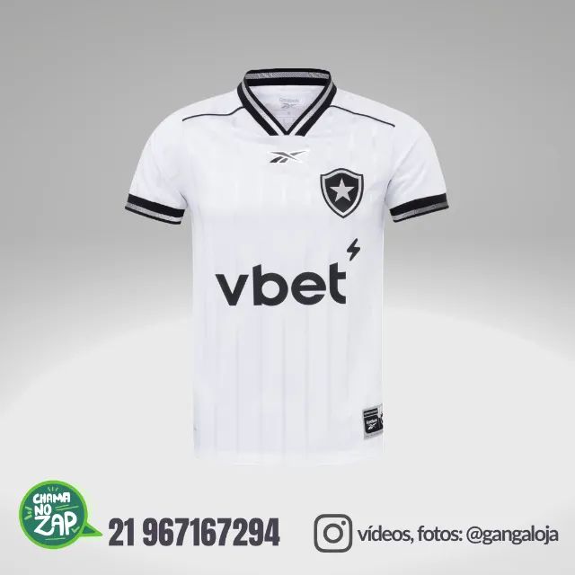Camisa Botafogo III 25/26 Branca