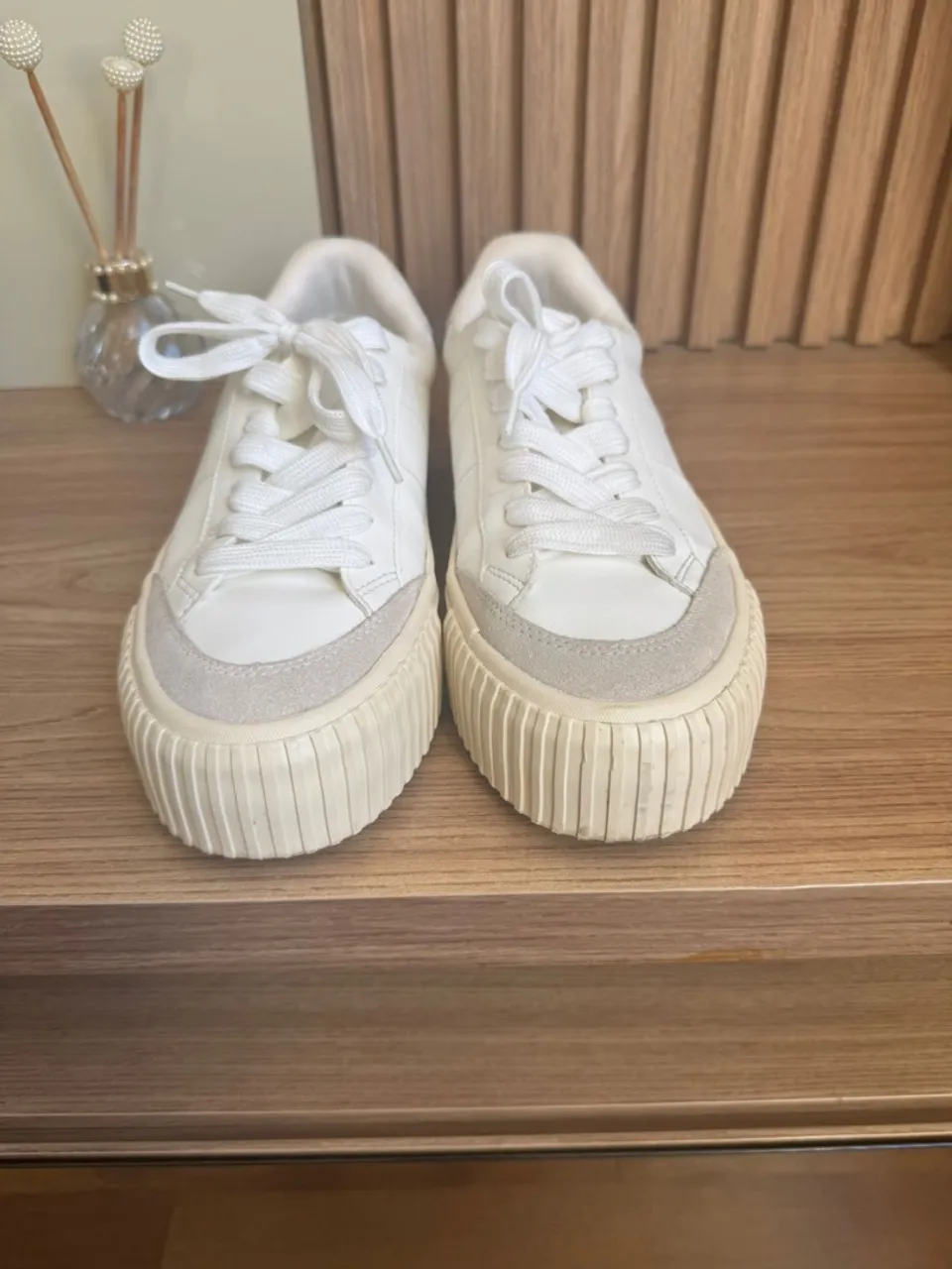 Sapatênis Zara Masculino - Nº 41 - Branco - Estiloso e Confortável!