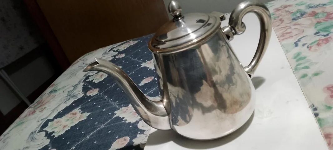 IBRECHÓ - ANTIGO BULE EM PRATA 90 WOLFF  - Foto 2