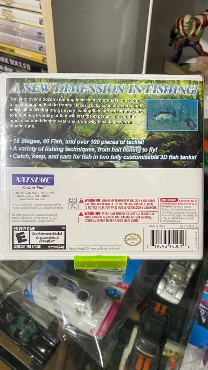 Reel Fishing Paradise - 3d Nintendo 3ds  Lacrado - Foto 5