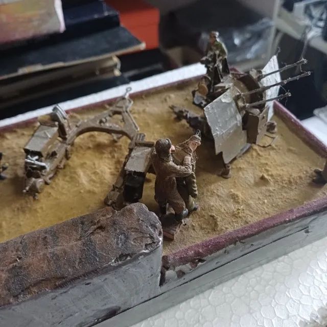 german 2 cm flakvierling 38 1/35 scale - Foto 5