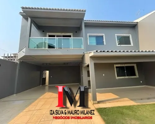 Casa para locação estilo sobrado com piscina próximo ao shopping