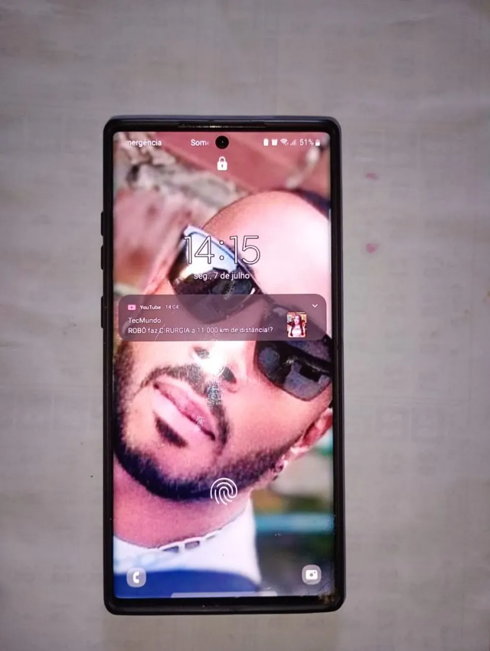 Celular Samsung Galaxy Note10+ 256 8RAM 