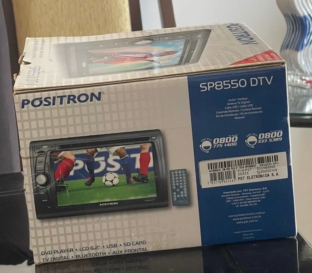 Central Multimídia Positron SP8550 DTV DVD Player