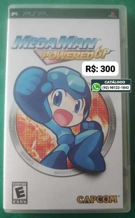 Mega Man Powered Up = R$: 300