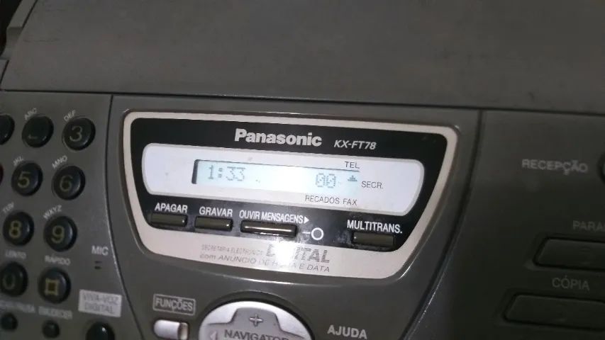 Aparelho Telefone / Fax Panasonic KX-FT78 - Foto 4