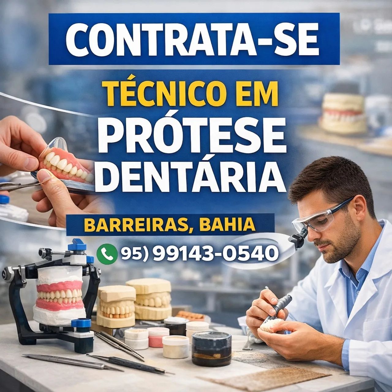 Contrata se Protetico