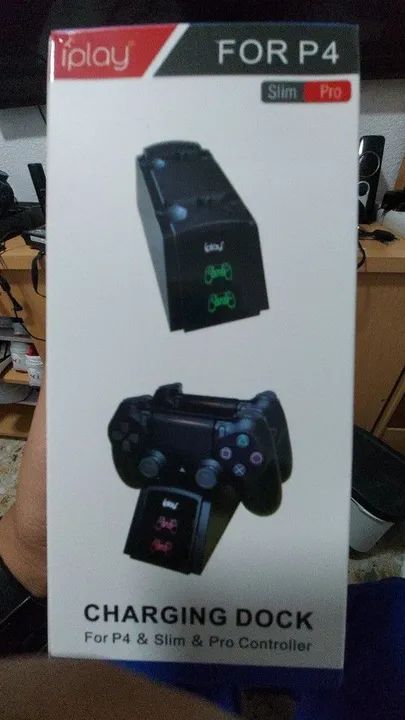 Base de Carregamento para Controle PS4 Slim e Pro