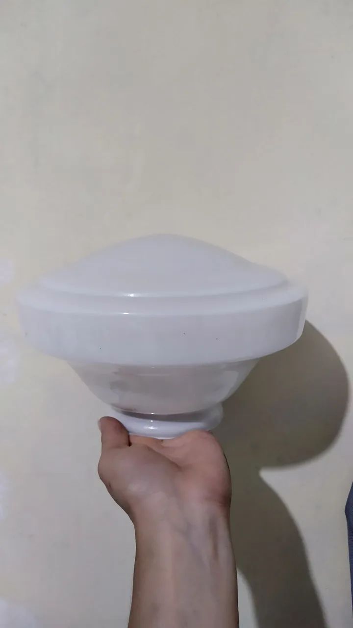 Plafon de vidro antigo vários modelos e tamanhos  - Foto 5