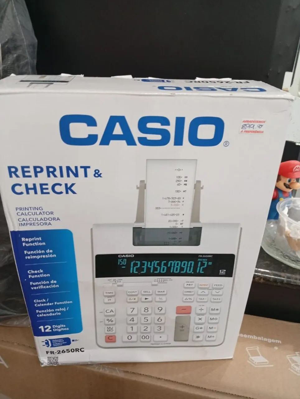 Calculadora Impressora Casio FR-2650RC