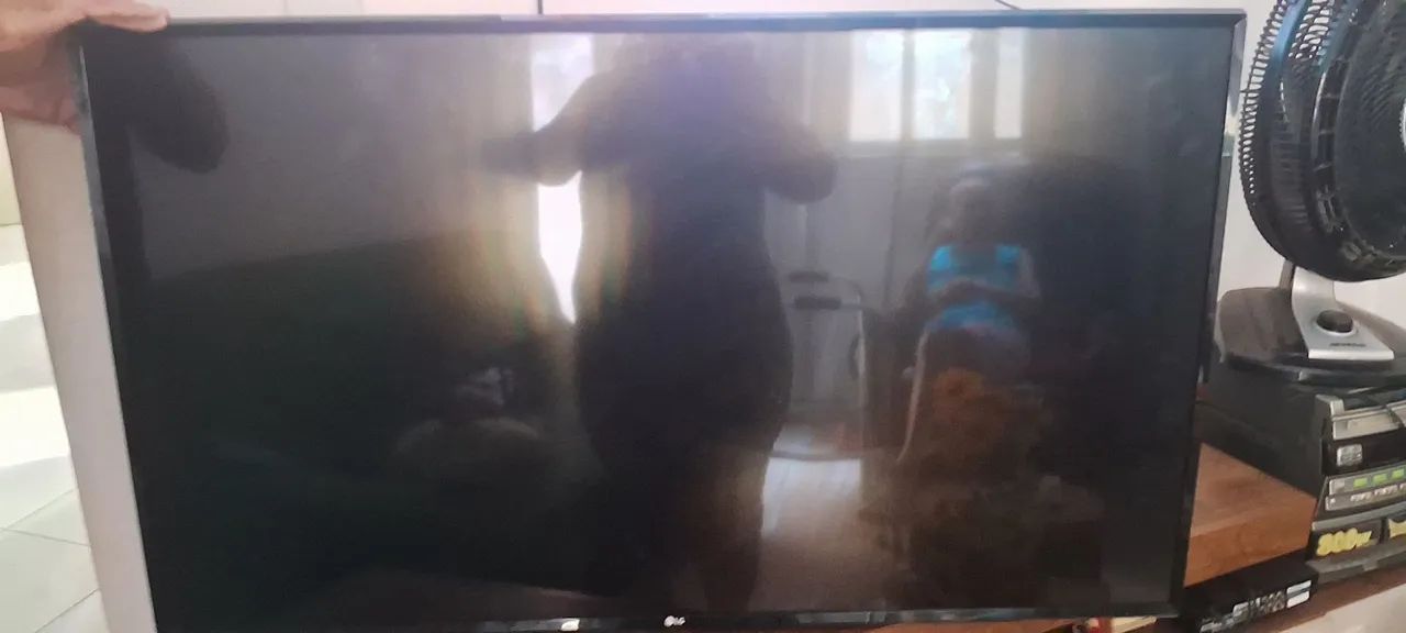 Smart TV LG 50 Tela Plana com Defeito - Foto 3