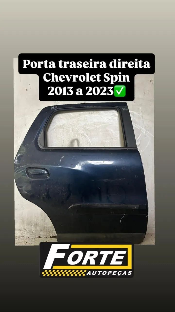 Porta Traseira direita Chevrolet Spin 2013 a 2023