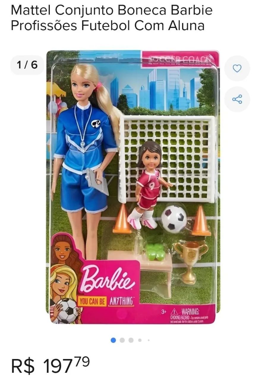 Vendo Barbie Profissões - Treinadora  - Foto 4