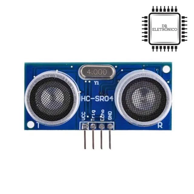 Módulo Sensor Ultrassônico HC-SR04 - Foto 2