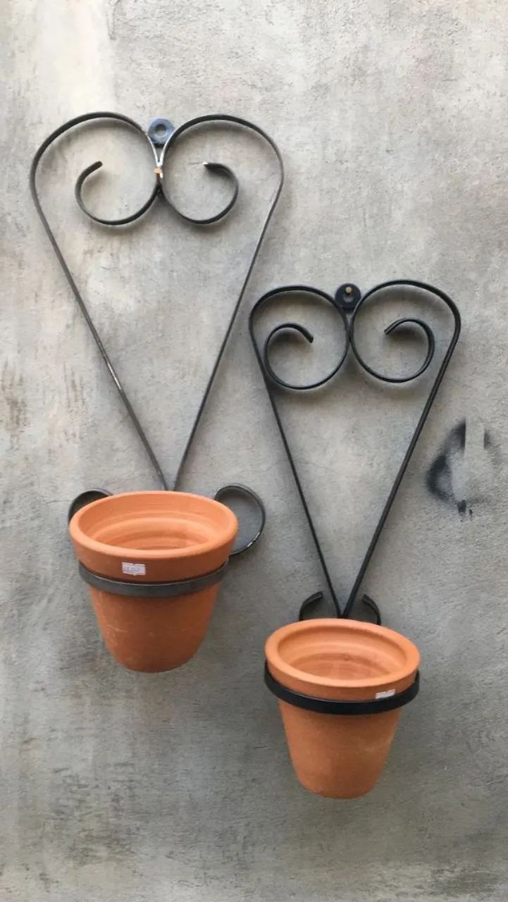 Suporte formato  coração para plantas  - Foto 2
