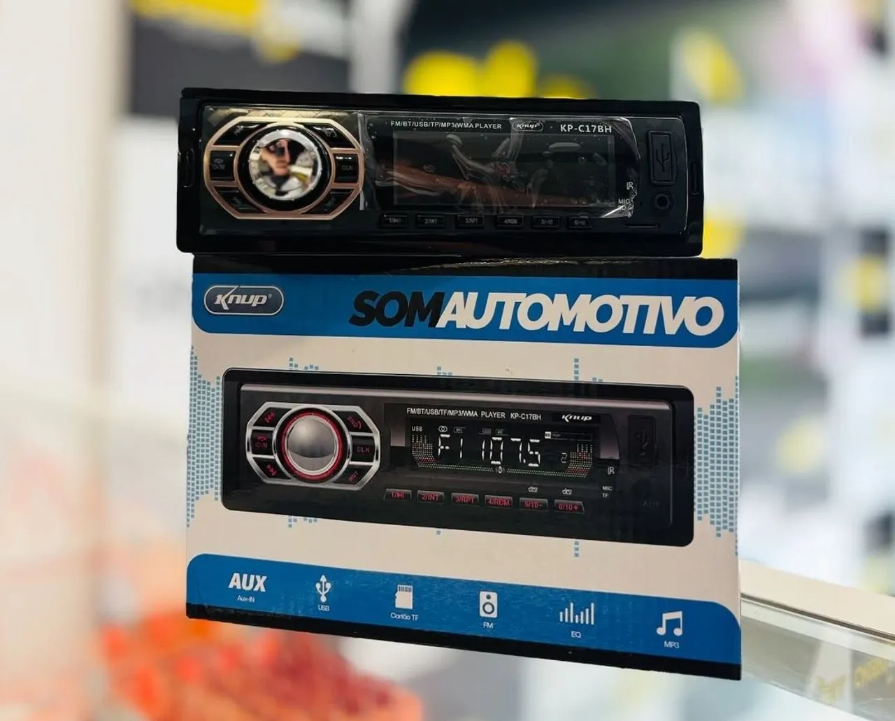 Som automotivo Knup