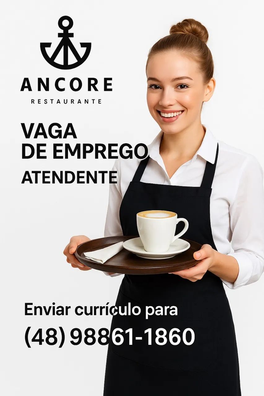 Vaga para atendente/ atendente caixa 