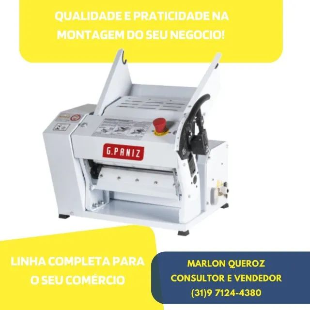 Cilindro De Massas G.Paniz 30CM Epóxi  Bivolt