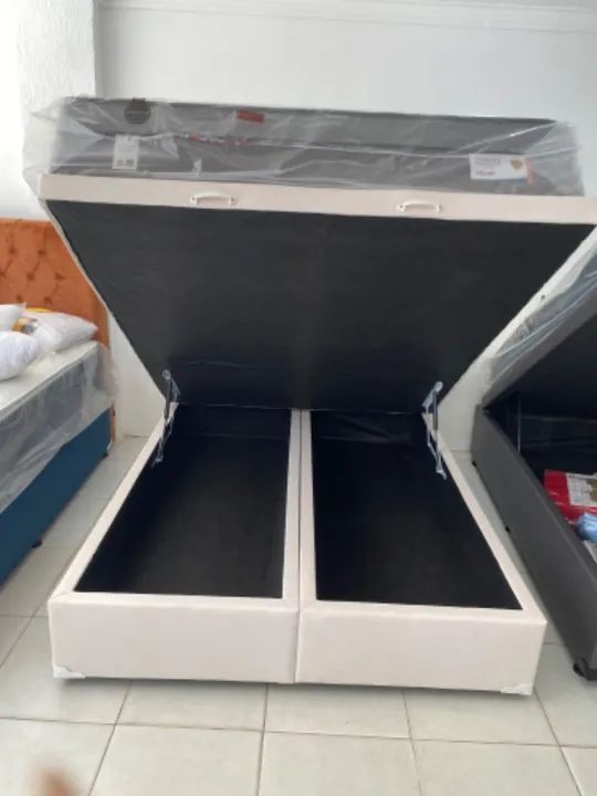Cama Baú Queen a pronta entrega. - Foto 4