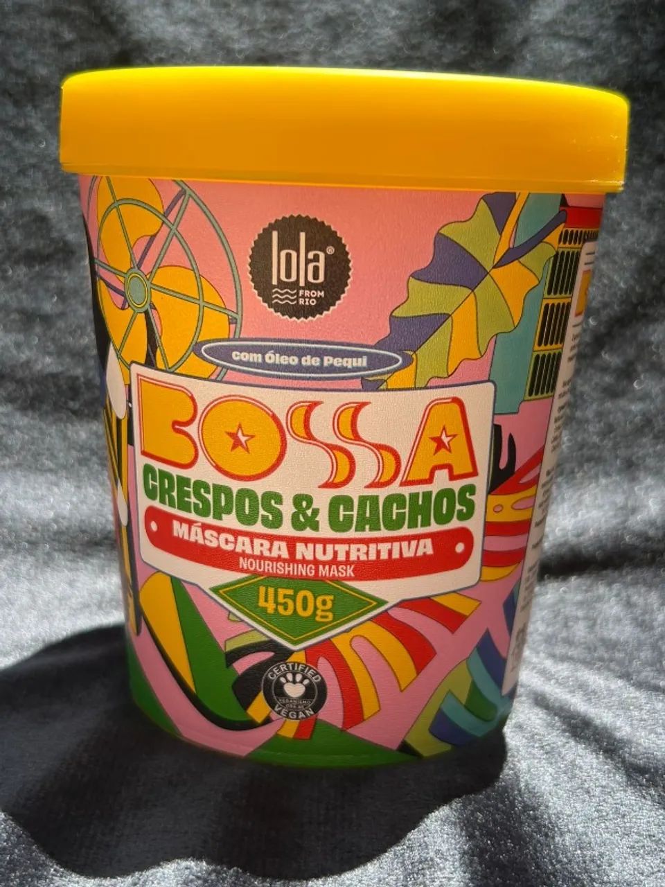 lola bossa crespos & cachos máscara nutritiva 450g - Foto 5