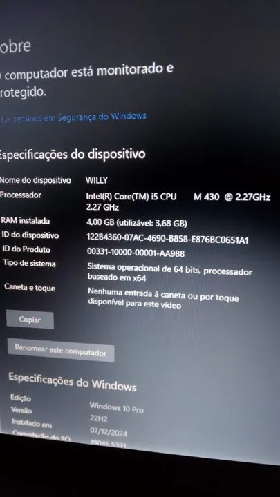 Acer I5 4gbm RAM SSD 256 GB - Foto 3