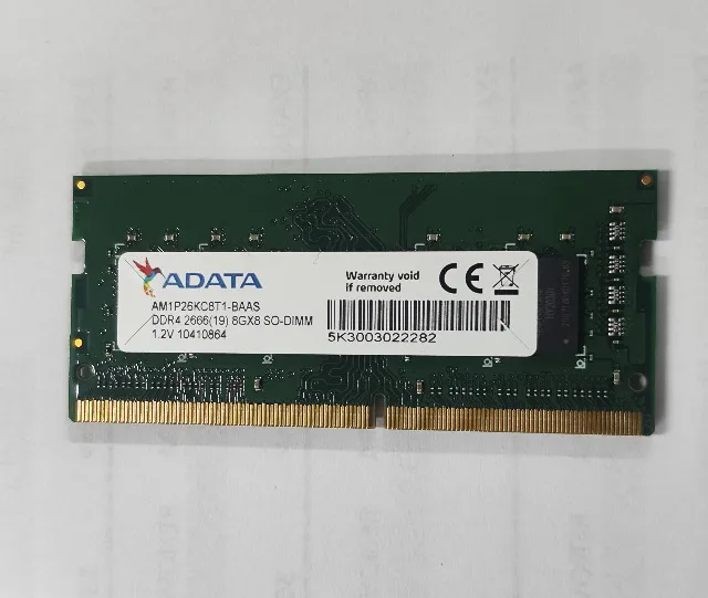 Memória RAM Para Notebook Adata XPG, 8GB, 2666MHz, DDR4