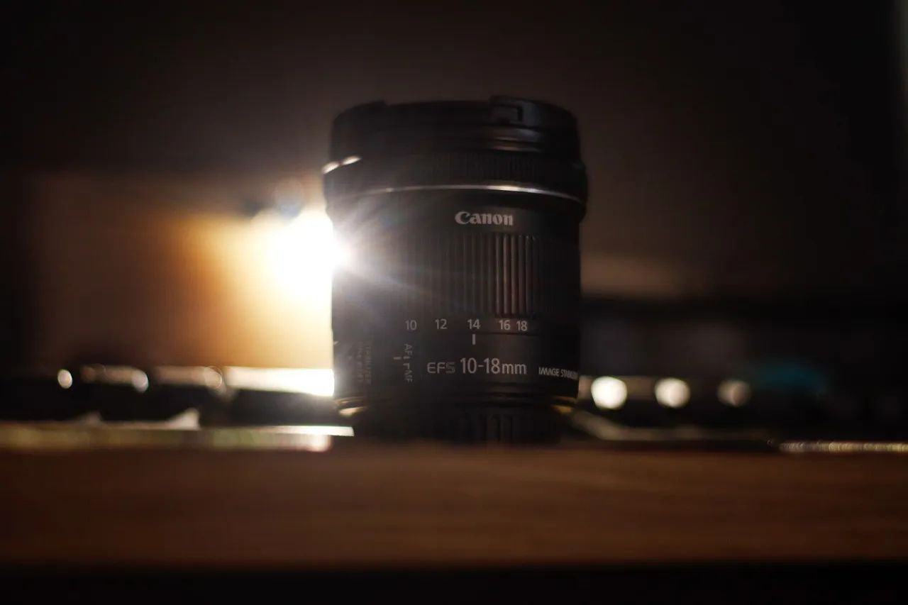Lente Canon 10-18mm IS STM