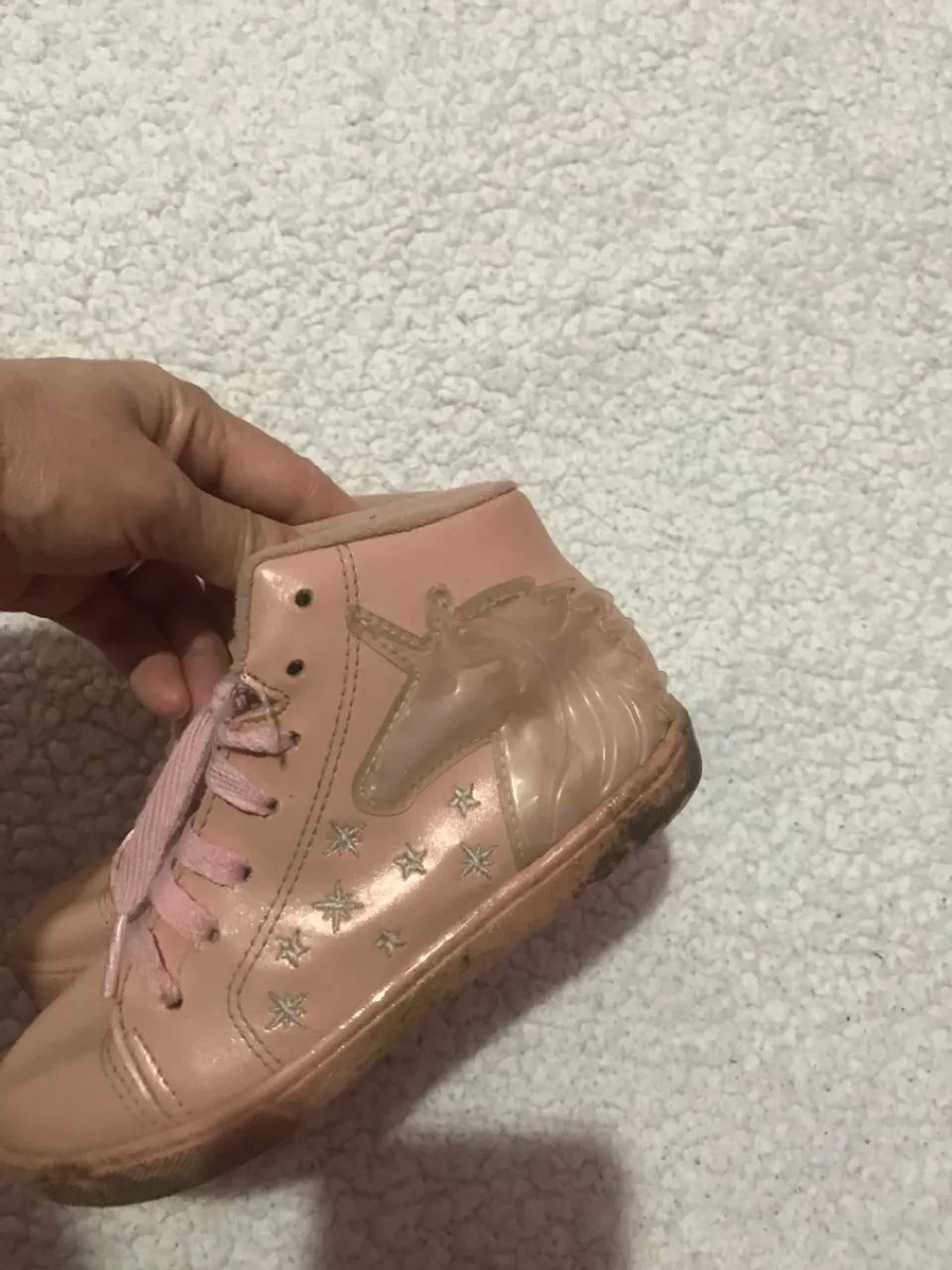 Tênis infantis - Rosa e Glitter 15,00 cada  - Foto 2