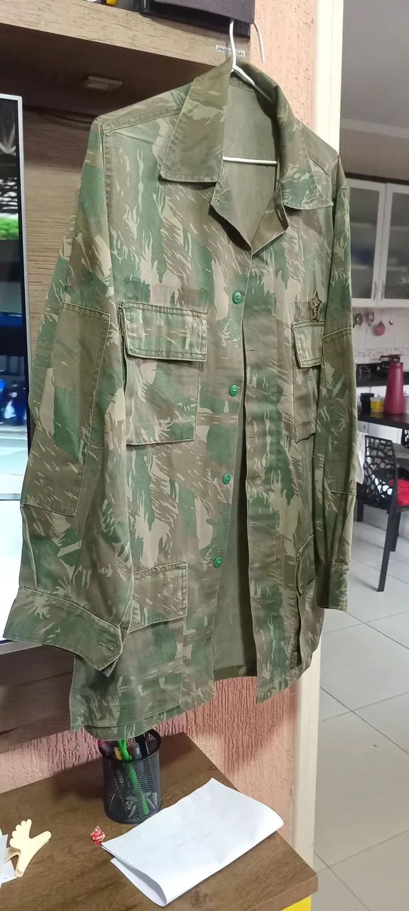 Jaqueta camuflada militar vintage - Foto 3