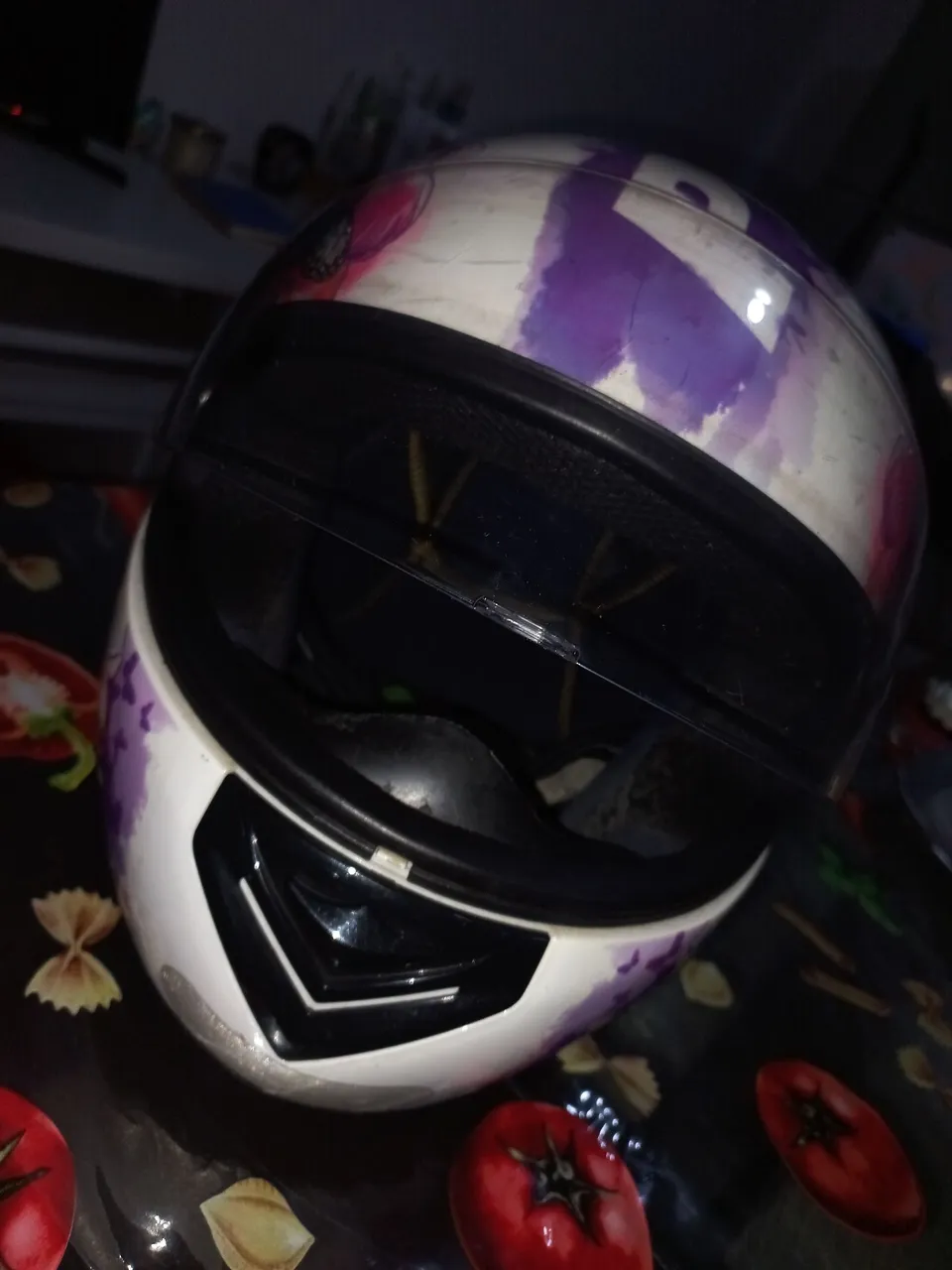 Capacete Moto Feminino - Em perfeito estado!