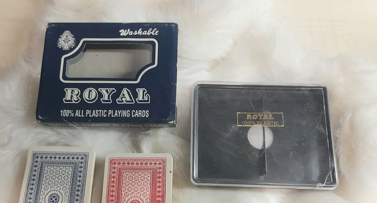 Baralho de cartas Royal 100% plástico  - Foto 4