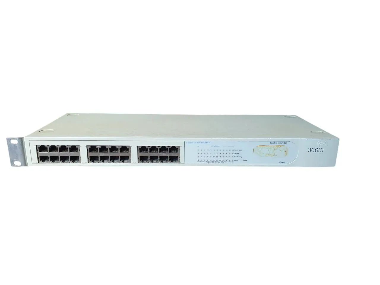 Switch 3com Baseline 2024 24 Portas 10/100  